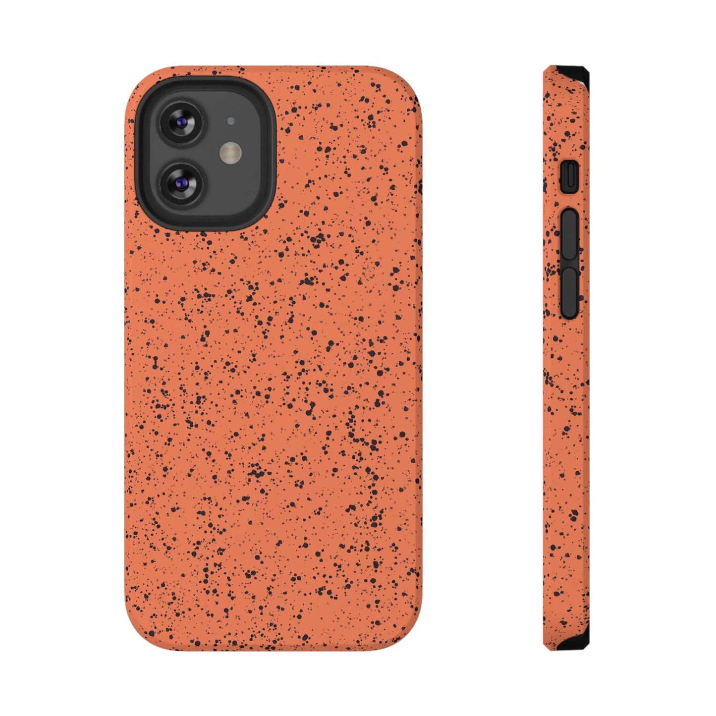 Phone Case iPhone 12 Pro Coral Speckle Spatter