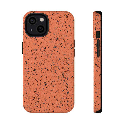 Phone Case iPhone 13 Coral Speckle Spatter