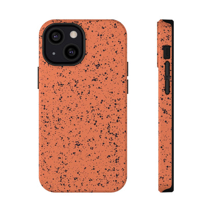 Phone Case iPhone 13 Mini Coral Speckle Spatter