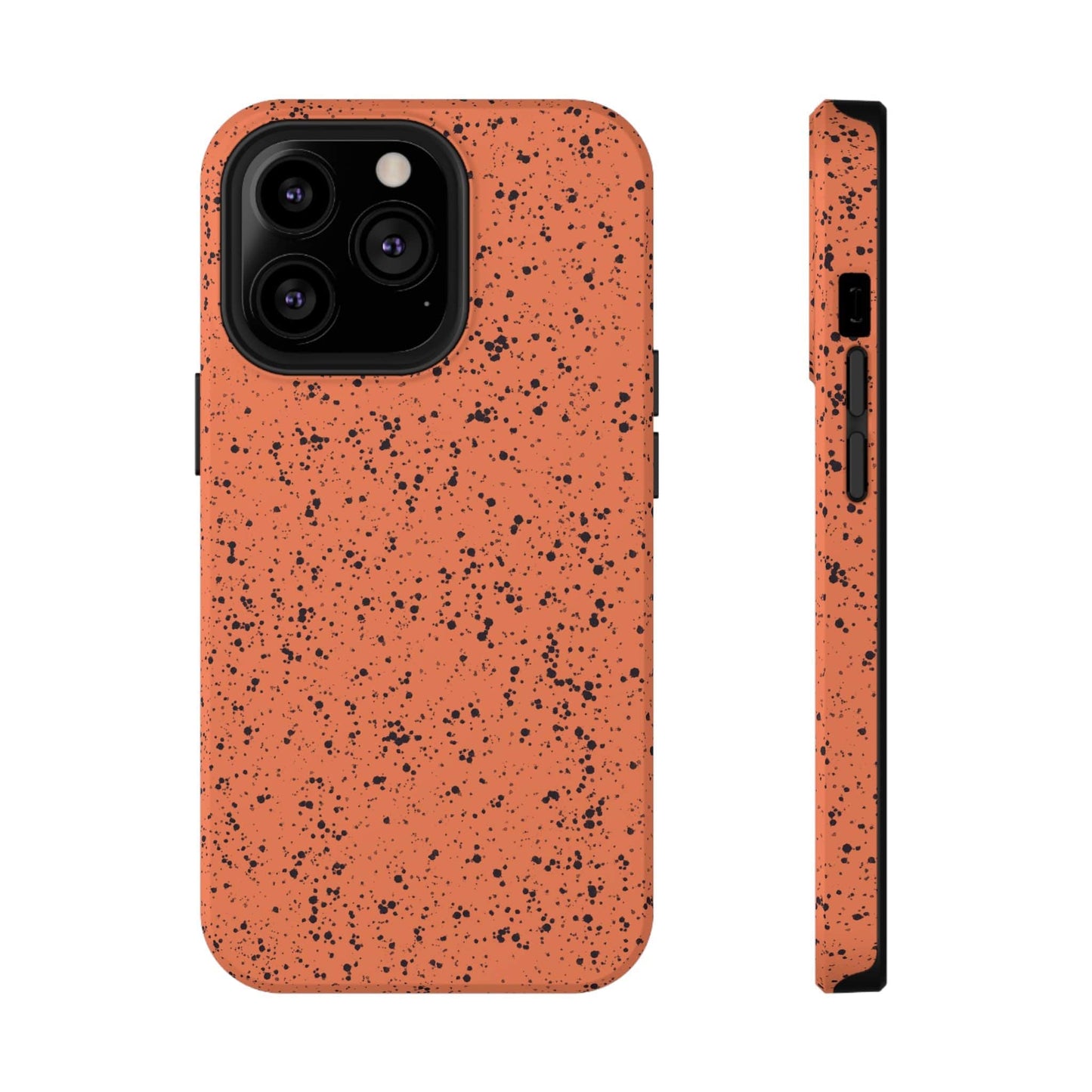 Phone Case iPhone 13 Pro Coral Speckle Spatter