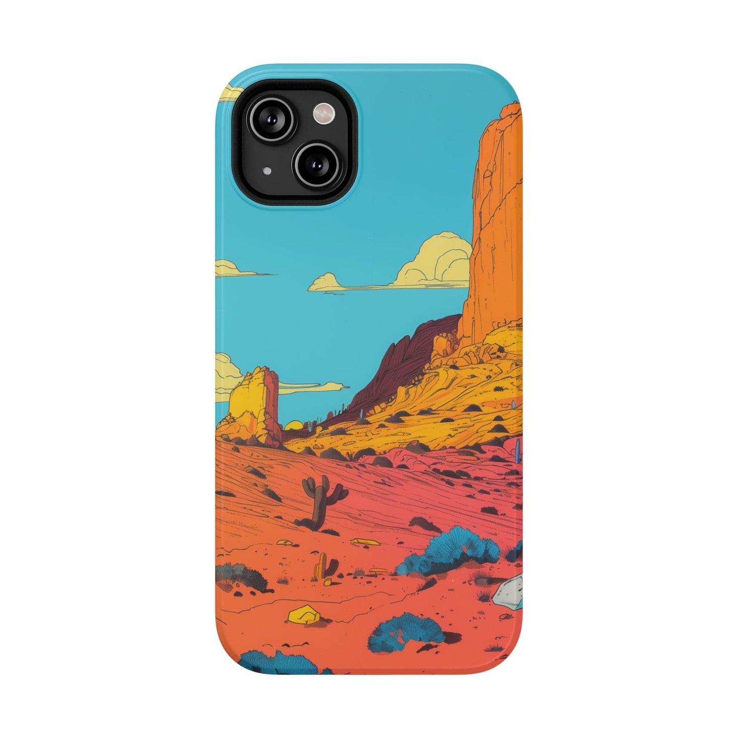 Phone Case iPhone 14 Plus Desert Glow