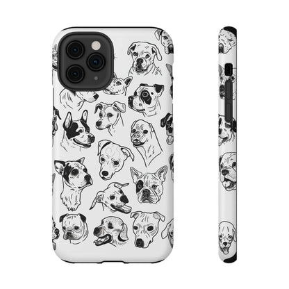 Phone Case iPhone 11 Pro Dog Faces