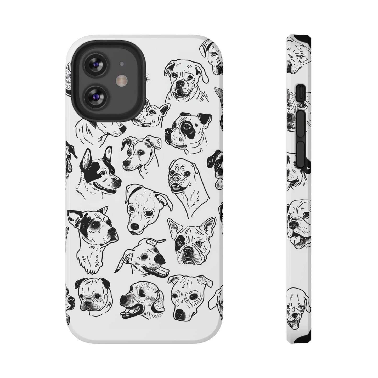 Phone Case iPhone 12 Pro Dog Faces