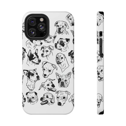 Phone Case iPhone 12 Pro Max Dog Faces