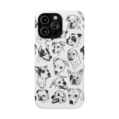 Phone Case iPhone 14 Pro Max Dog Faces