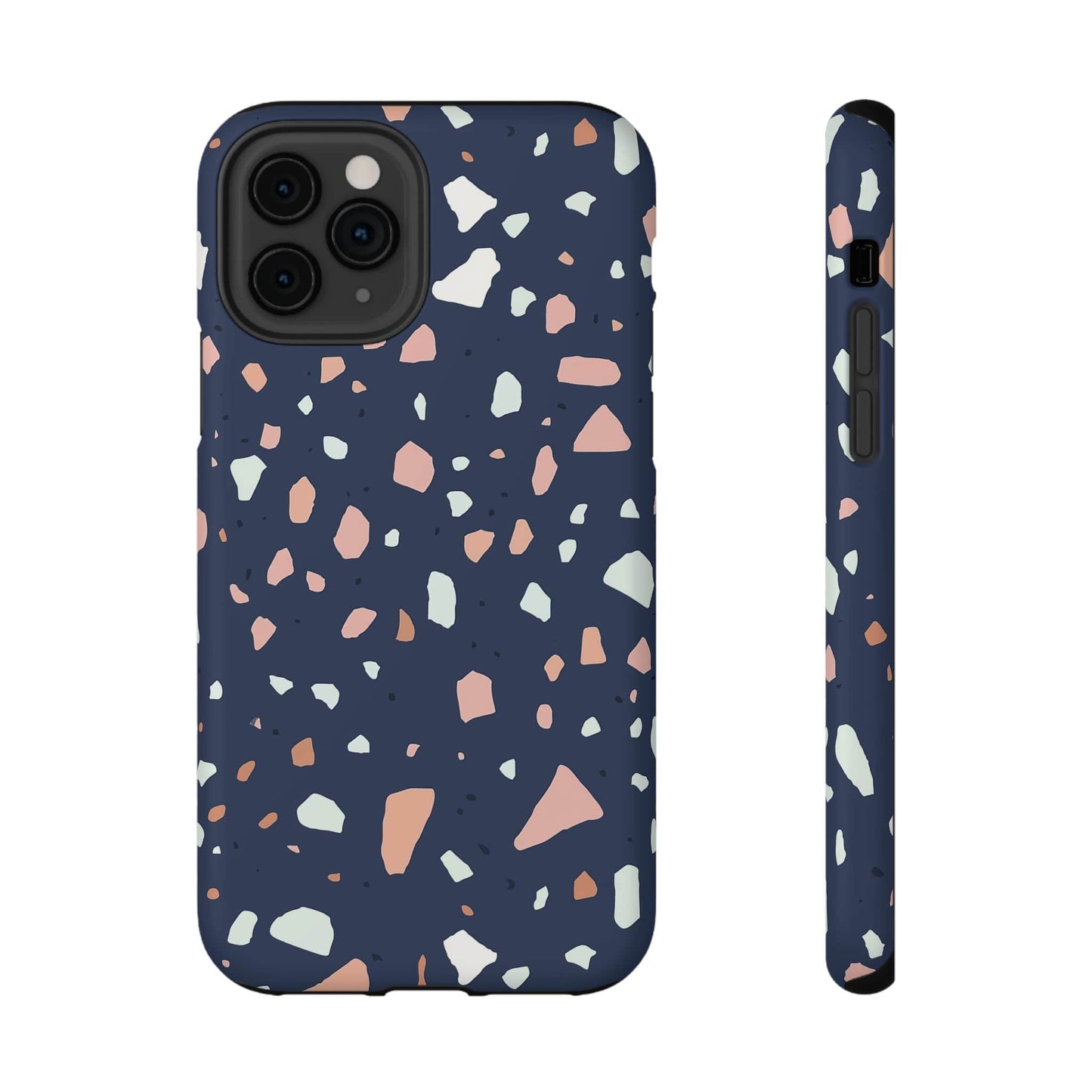 Phone Case iPhone 11 Pro Dusk Pebble Terrazzo