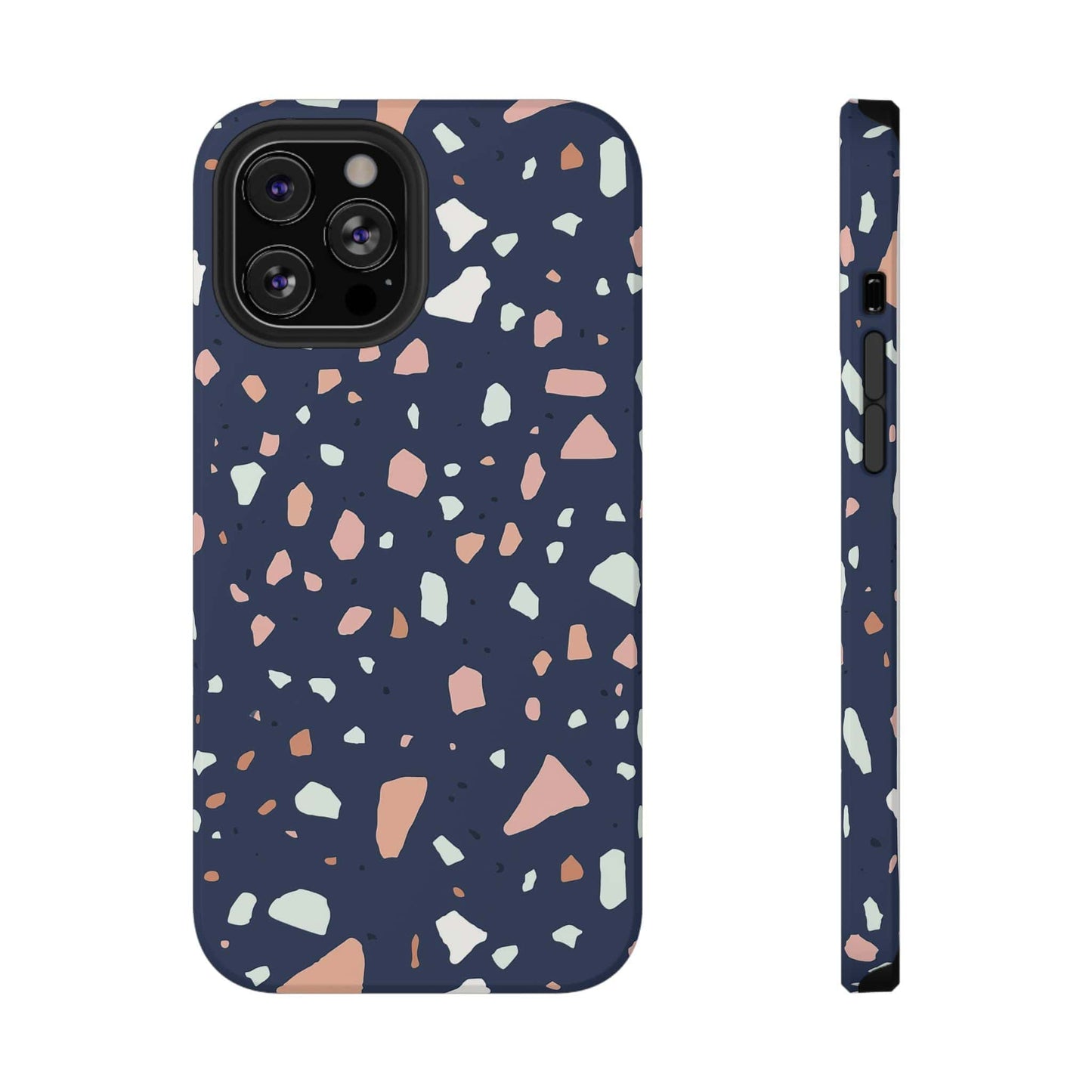 Phone Case iPhone 12 Pro Max Dusk Pebble Terrazzo