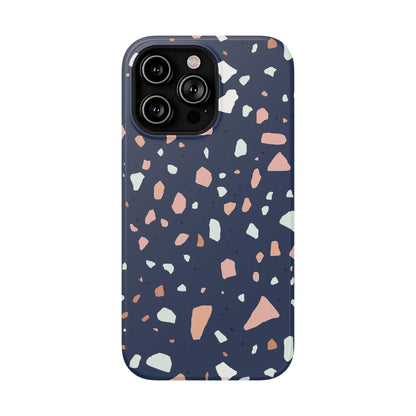 Phone Case iPhone 14 Pro Max Dusk Pebble Terrazzo