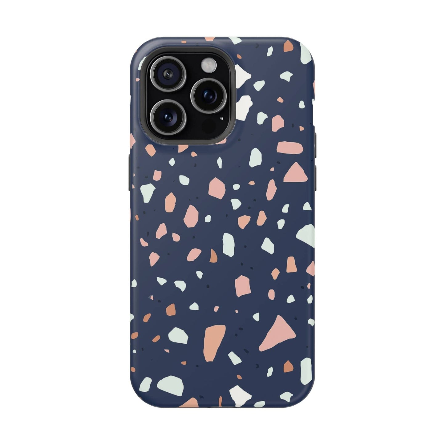 Phone Case iPhone 15 Pro Max Dusk Pebble Terrazzo