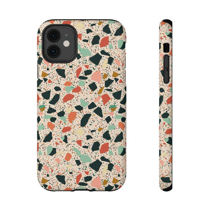 Phone Case iPhone 11 Earthy Pop Terrazzo