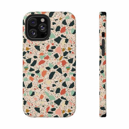 Phone Case iPhone 12 Pro Max Earthy Pop Terrazzo