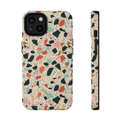 Phone Case iPhone 13 Earthy Pop Terrazzo