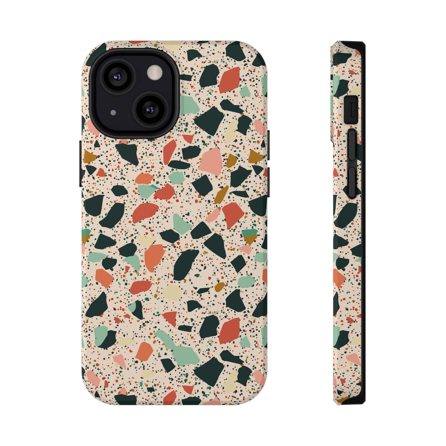 Phone Case iPhone 13 Mini Earthy Pop Terrazzo