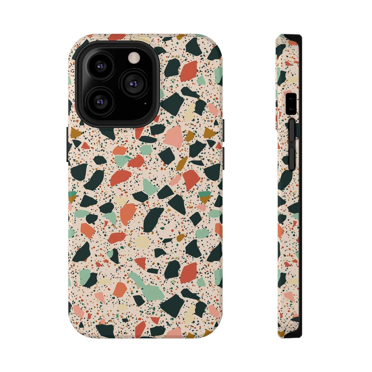 Phone Case iPhone 13 Pro Earthy Pop Terrazzo