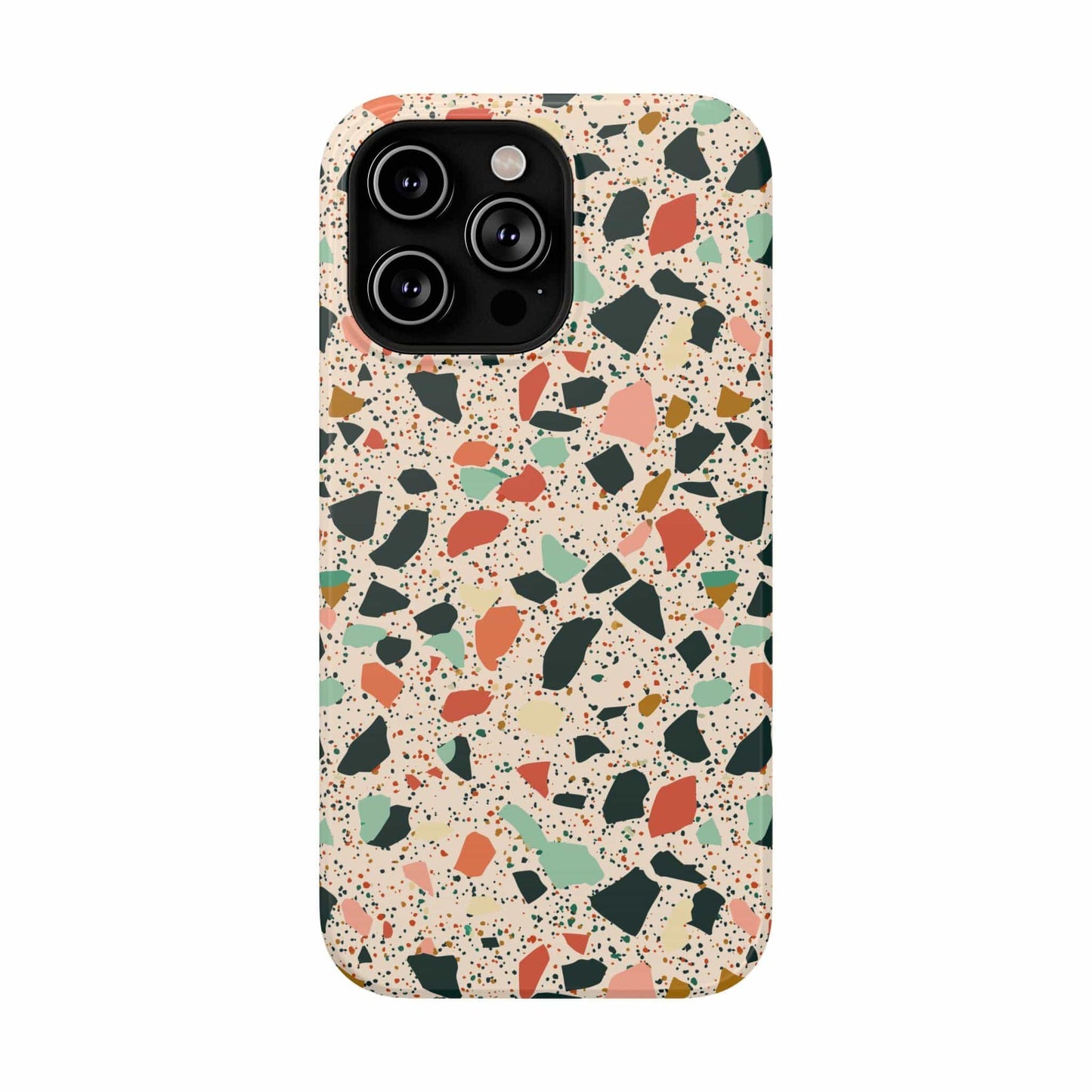 Phone Case iPhone 14 Pro Max Earthy Pop Terrazzo