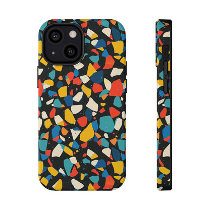 Phone Case iPhone 13 Mini Electric Terrazzo