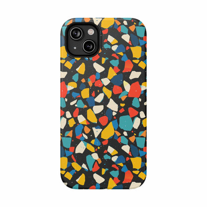 Phone Case iPhone 14 Plus Electric Terrazzo