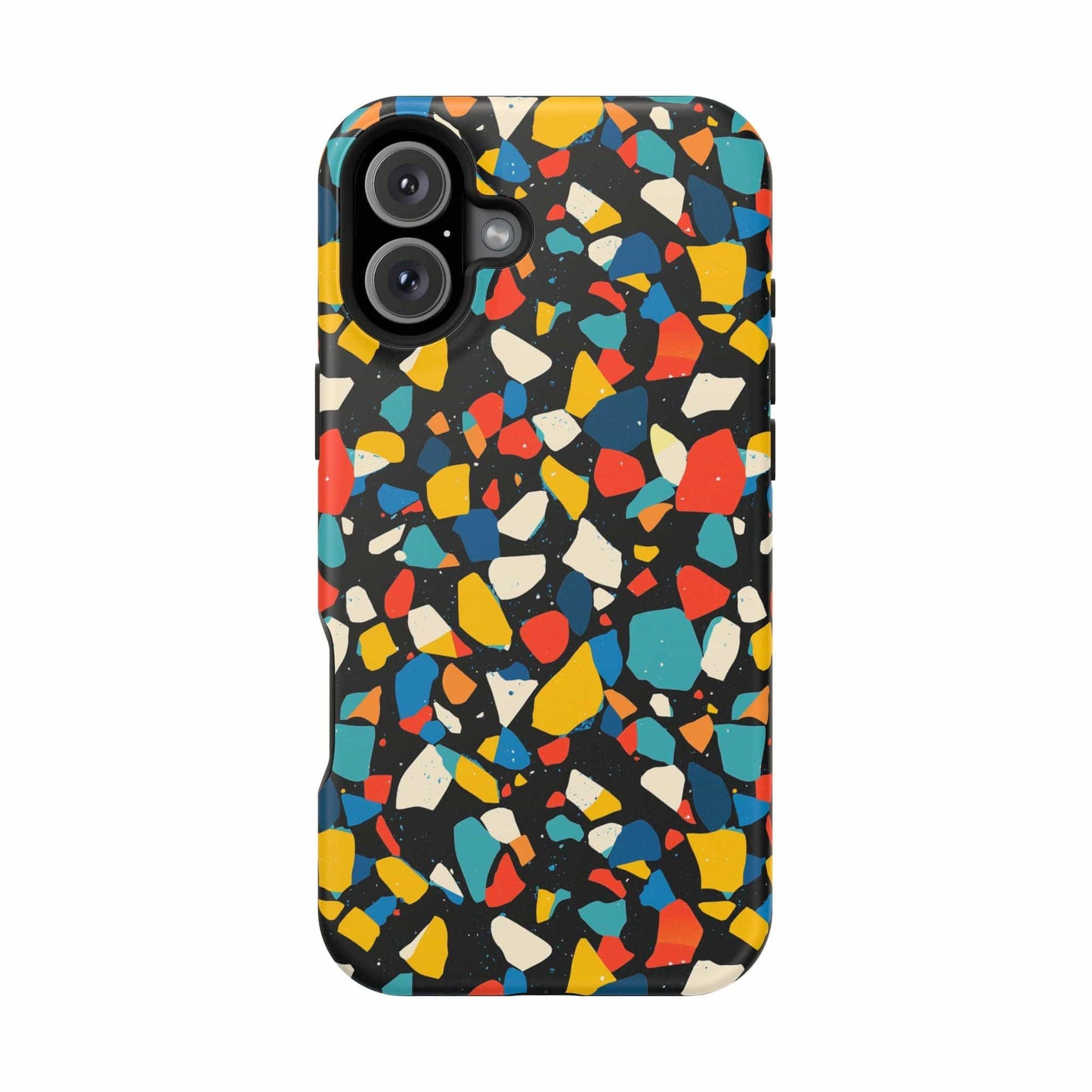 Phone Case iPhone 16 Plus Electric Terrazzo