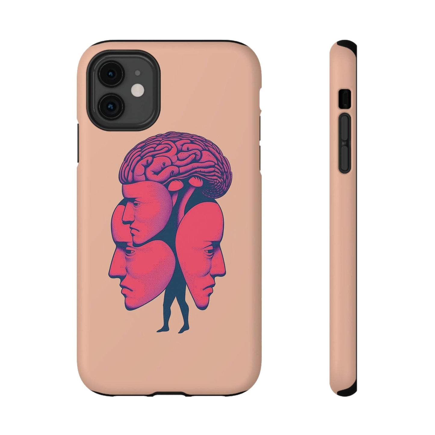 Phone Case iPhone 11 Faces of Consciousness