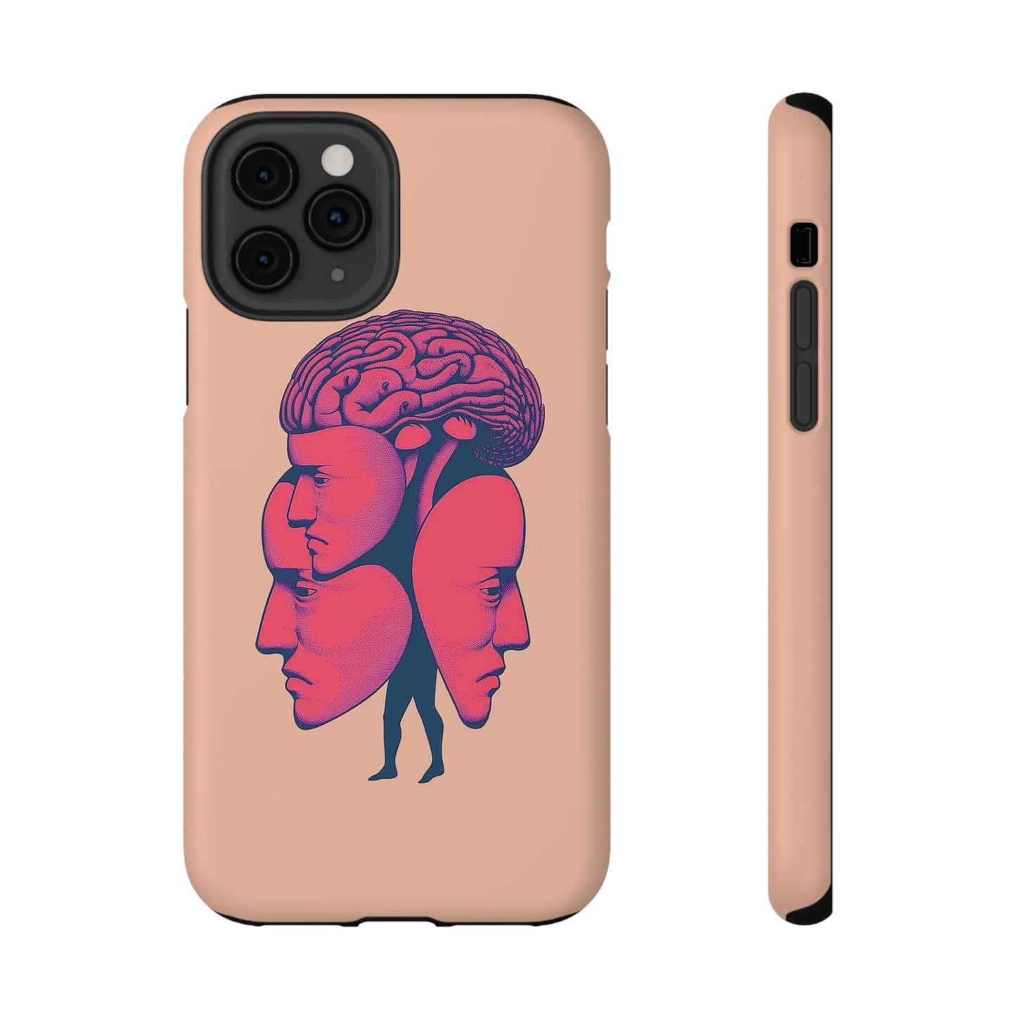 Phone Case iPhone 11 Pro Faces of Consciousness