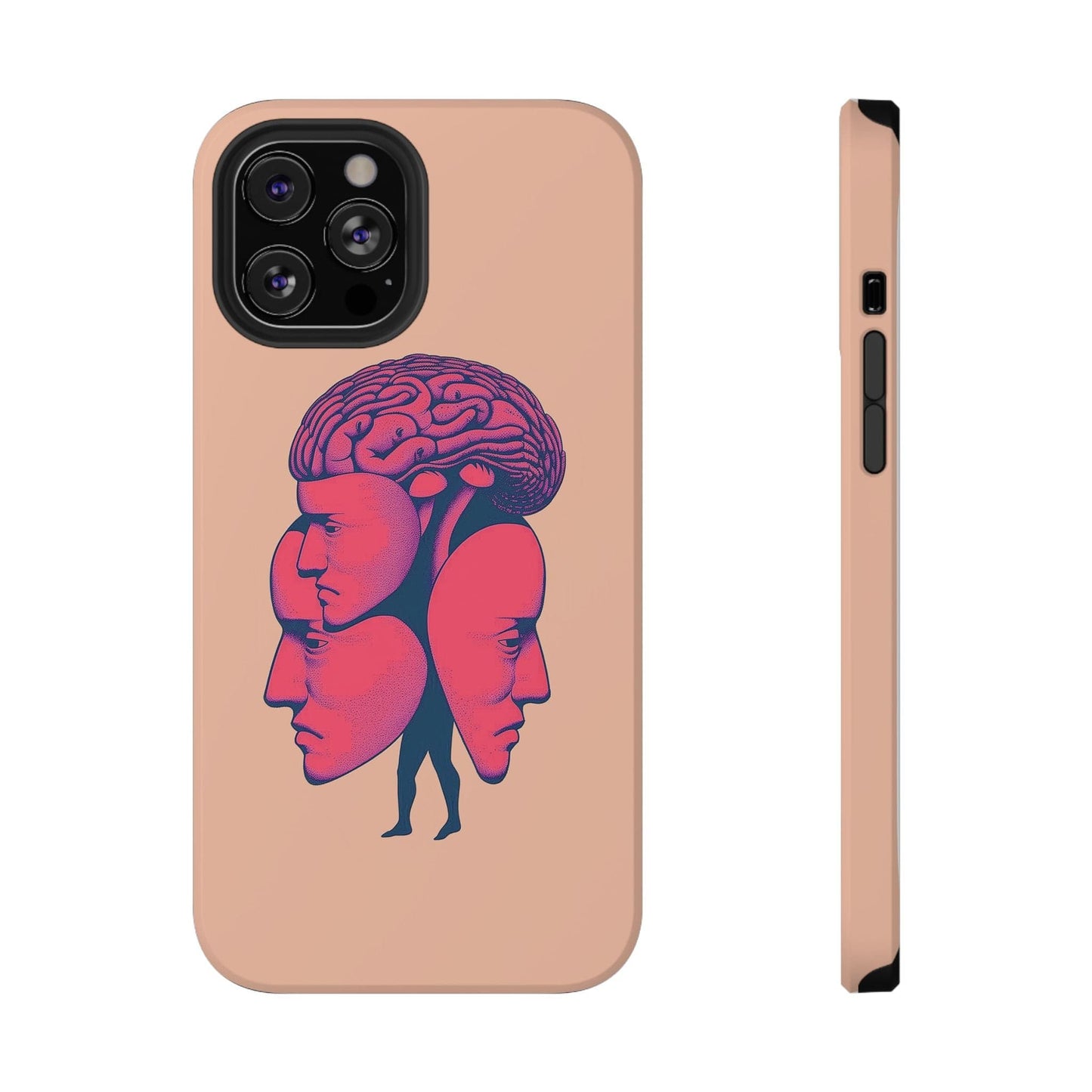 Phone Case iPhone 12 Pro Max Faces of Consciousness