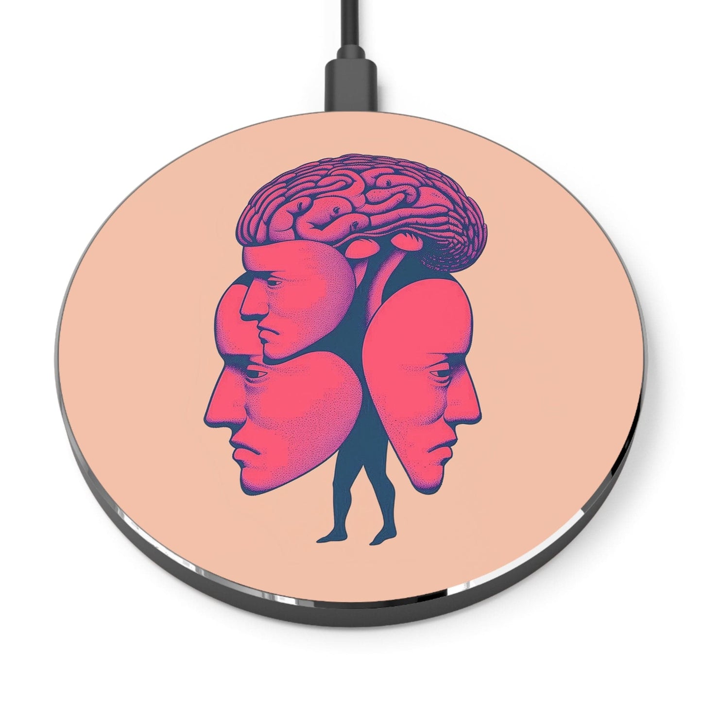 Accessories Faces of Consciousness Wireless Charger