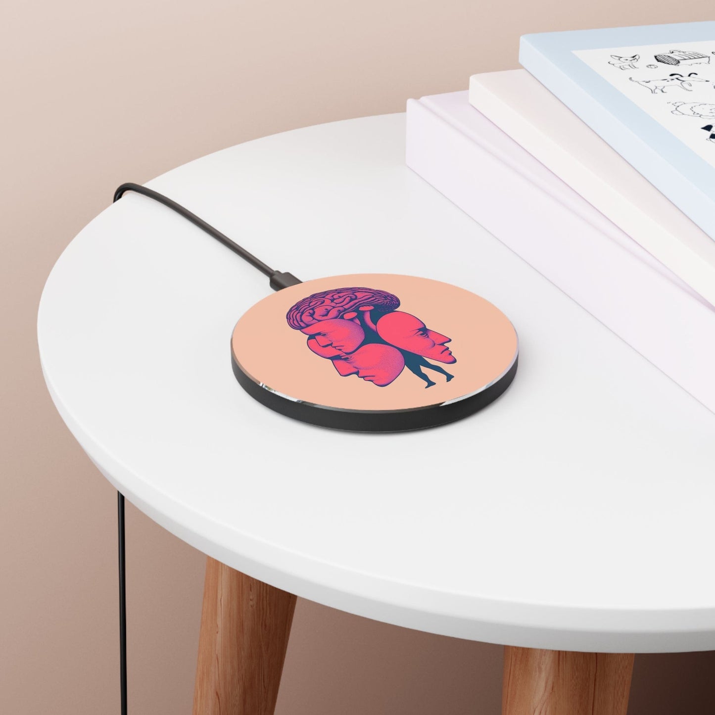 Accessories Faces of Consciousness Wireless Charger