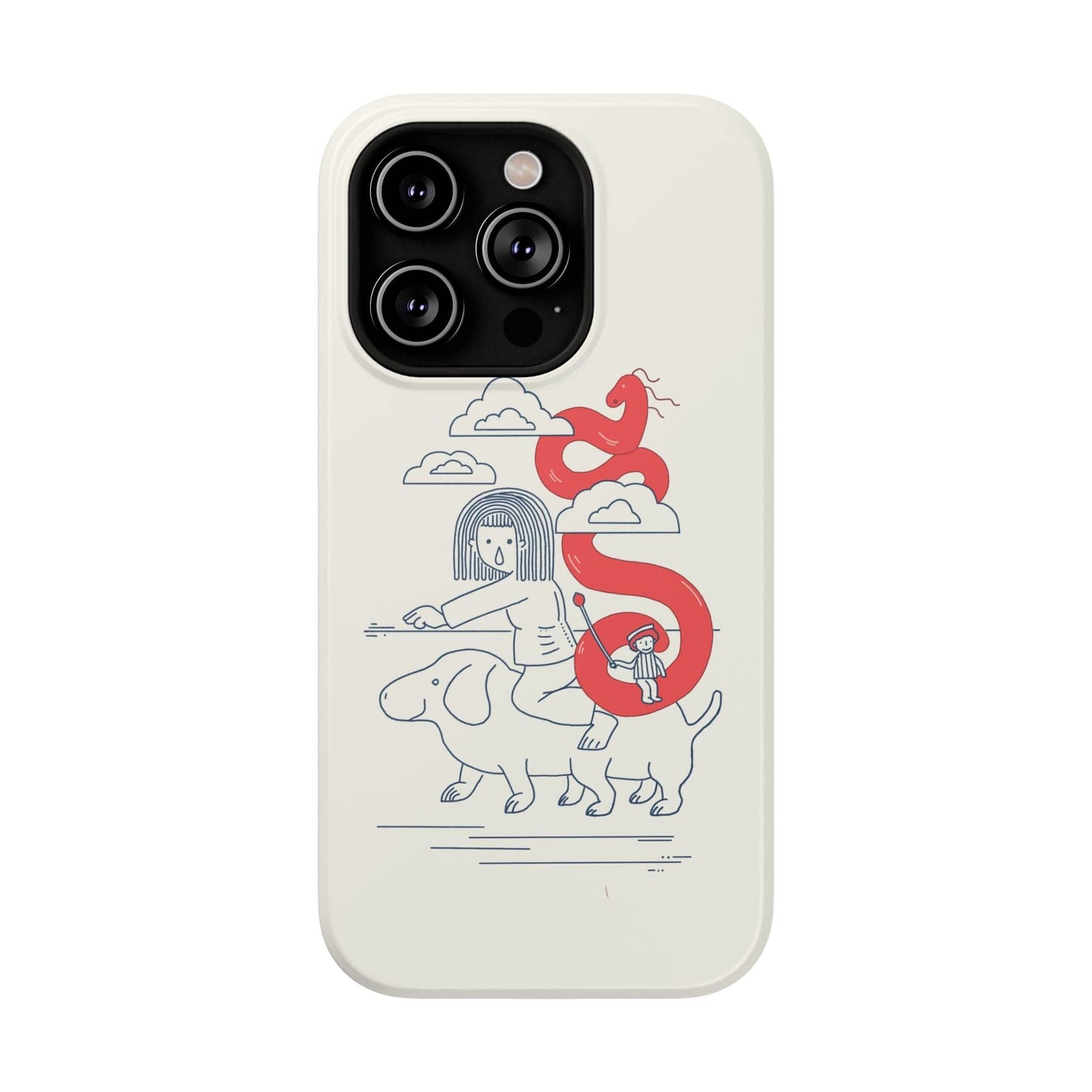 Phone Case iPhone 14 Pro Fantastical Journey