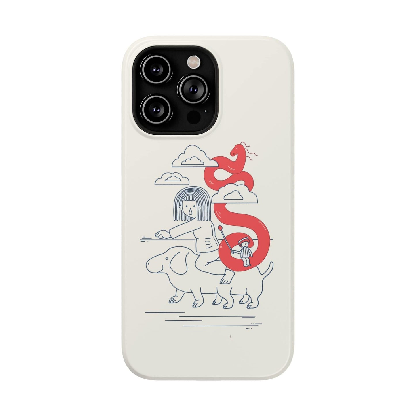 Phone Case iPhone 14 Pro Max Fantastical Journey