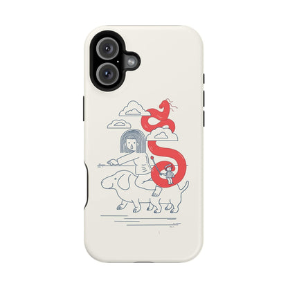 Phone Case iPhone 16 Plus Fantastical Journey