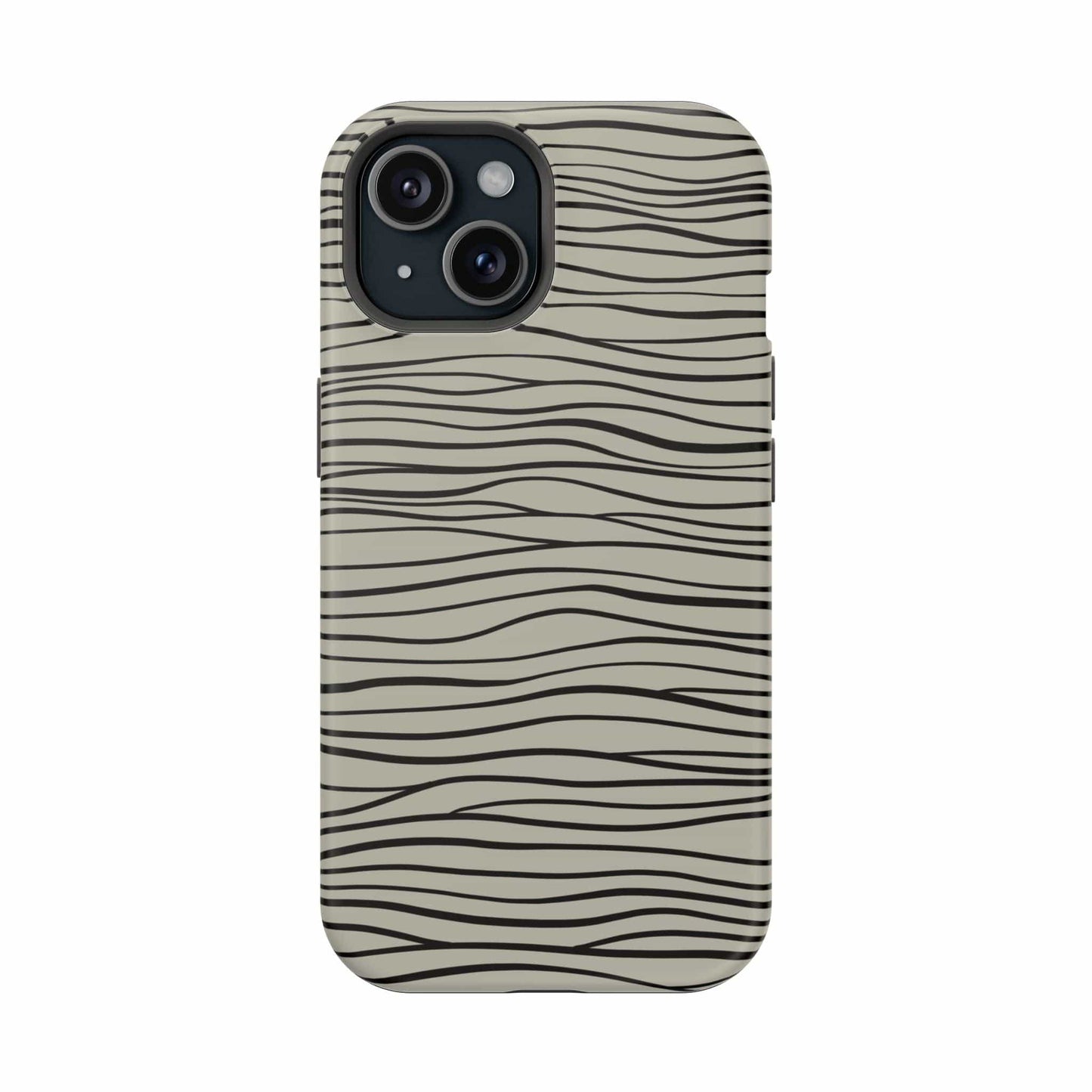 Phone Case iPhone 15 Flowing Lines