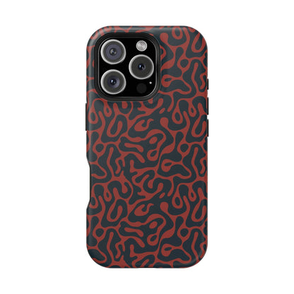 Phone Case iPhone 16 Pro Fluid Maze