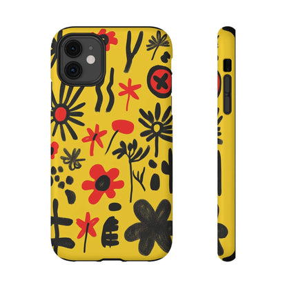 Phone Case iPhone 11 Folk Florals