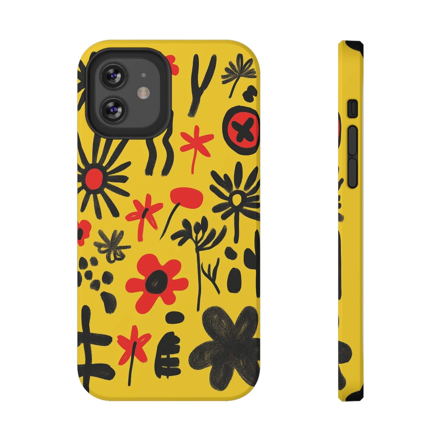 Phone Case iPhone 12 Folk Florals