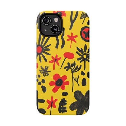 Phone Case iPhone 14 Folk Florals