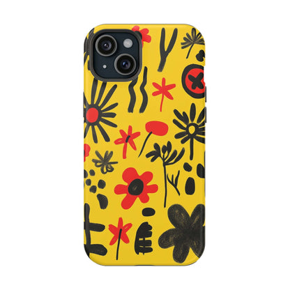 Phone Case iPhone 15 Plus Folk Florals