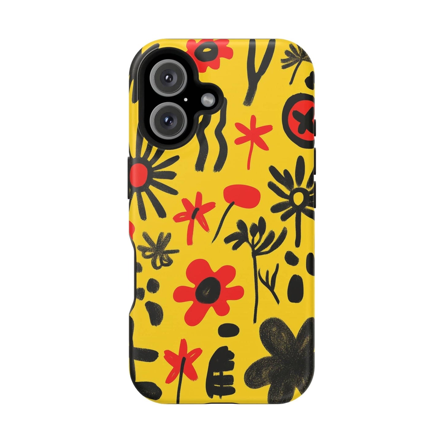 Phone Case iPhone 16 Folk Florals