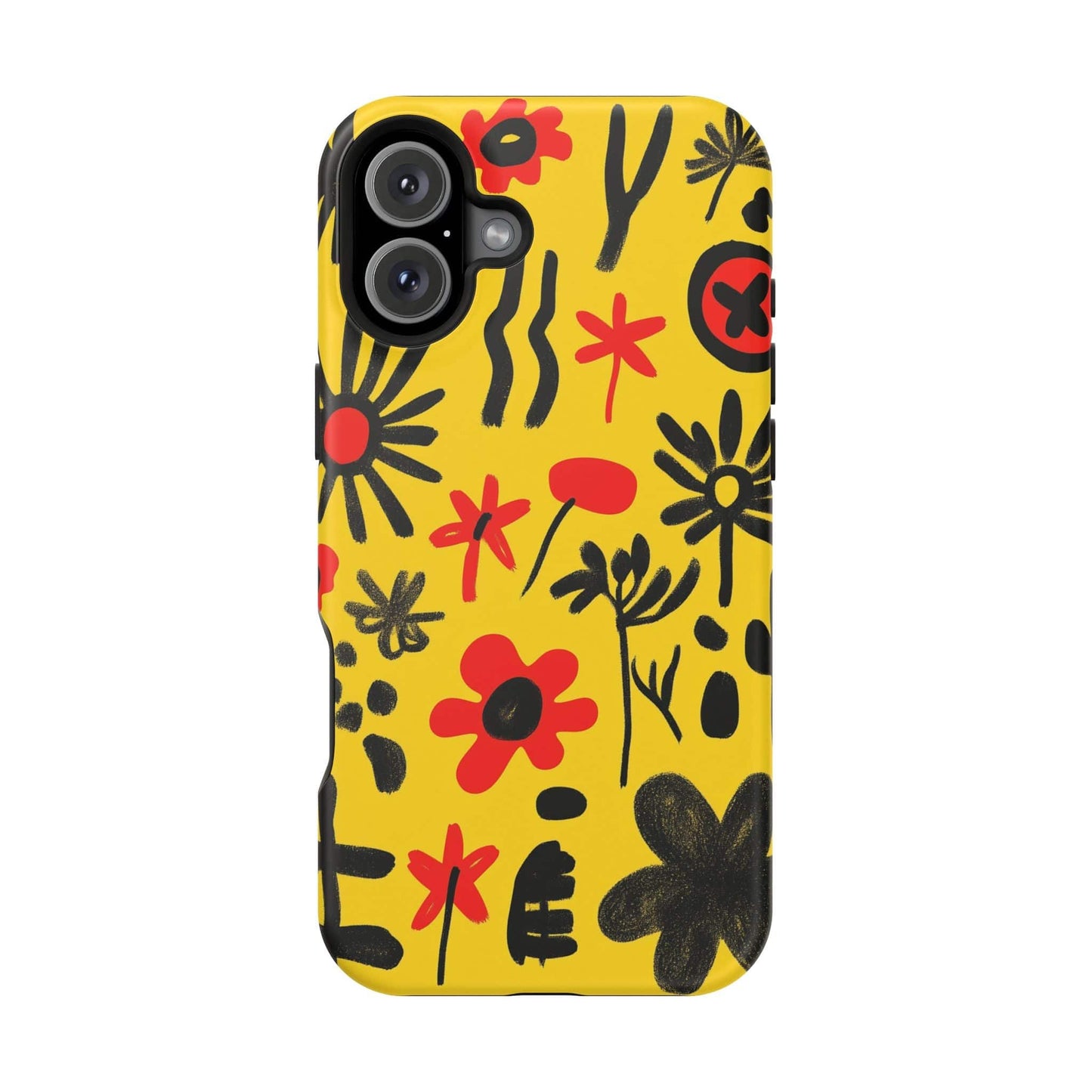 Phone Case iPhone 16 Plus Folk Florals