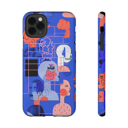 Phone Case iPhone 11 Pro Max Fragments of Faces