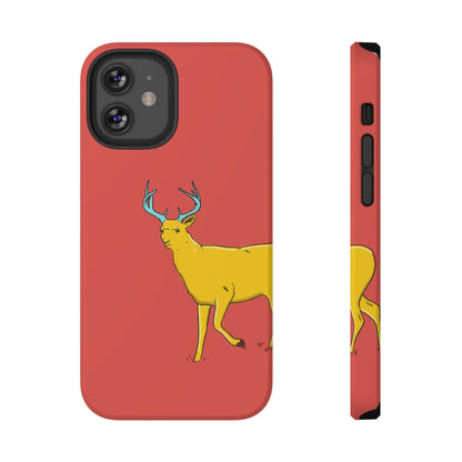 Phone Case iPhone 12 Pro Golden Stag Swagger