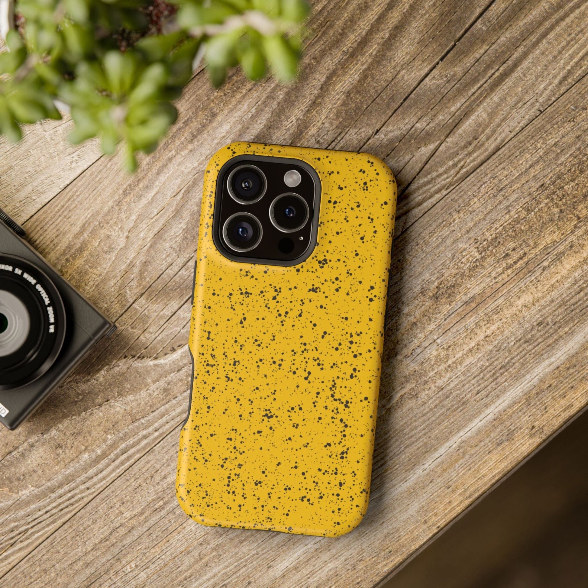 Phone Case GoldenRod Speckle Spatter