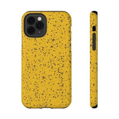 Phone Case iPhone 11 Pro GoldenRod Speckle Spatter