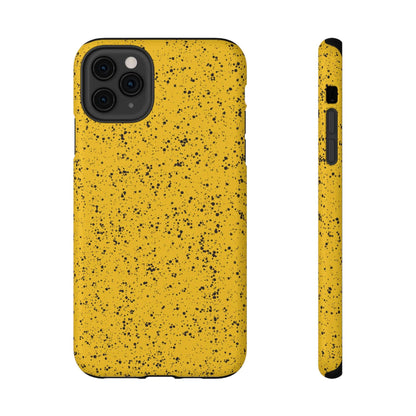 Phone Case iPhone 11 Pro Max GoldenRod Speckle Spatter