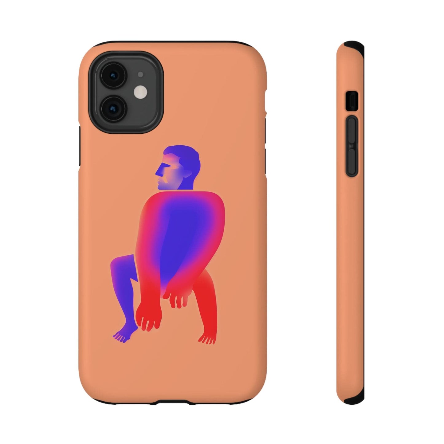 Phone Case iPhone 11 Gradient Figure