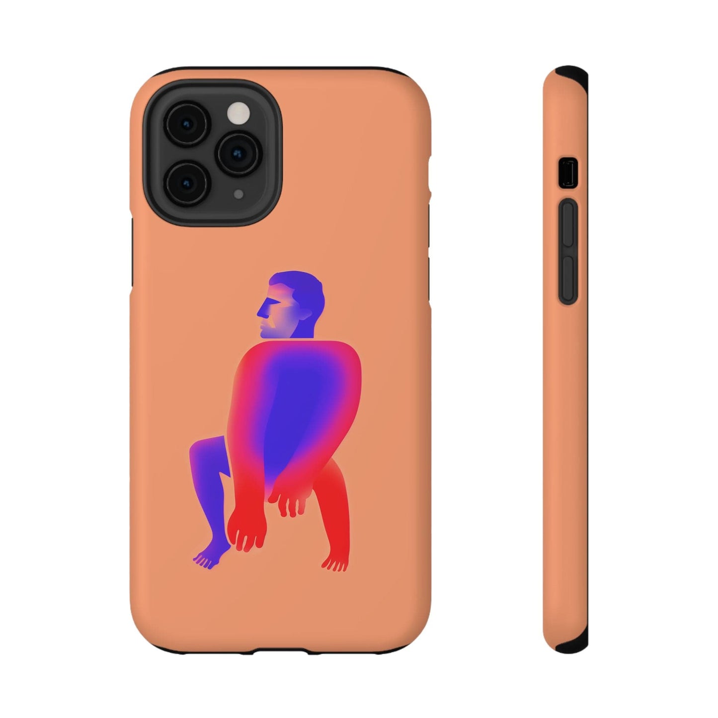 Phone Case iPhone 11 Pro Gradient Figure