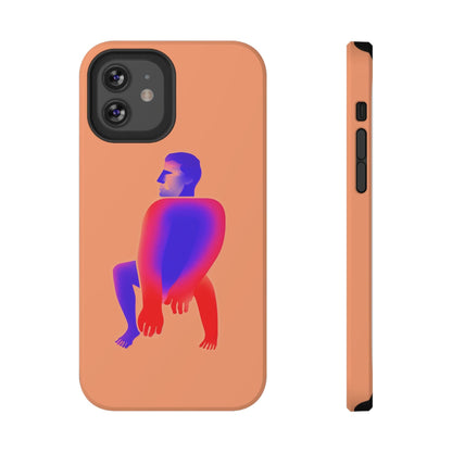 Phone Case iPhone 12 Gradient Figure