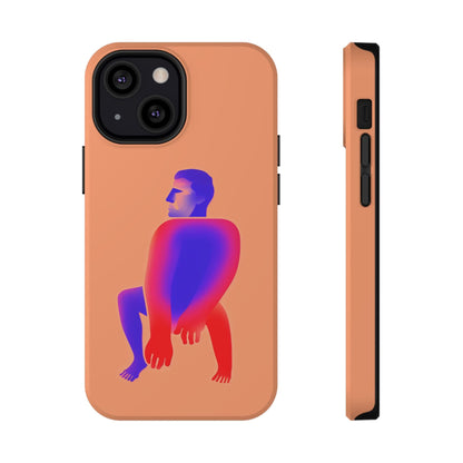 Phone Case iPhone 13 Mini Gradient Figure