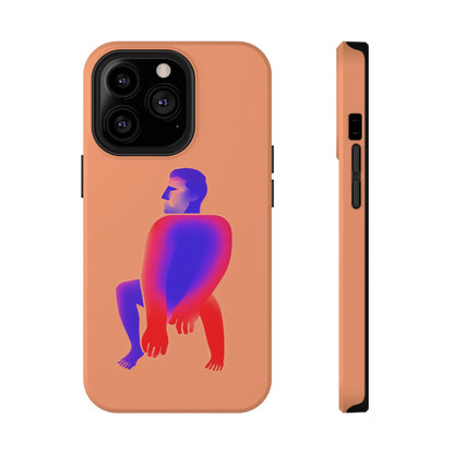 Phone Case iPhone 13 Pro Gradient Figure