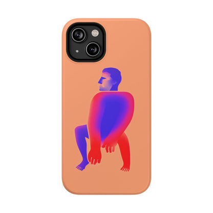 Phone Case iPhone 14 Gradient Figure