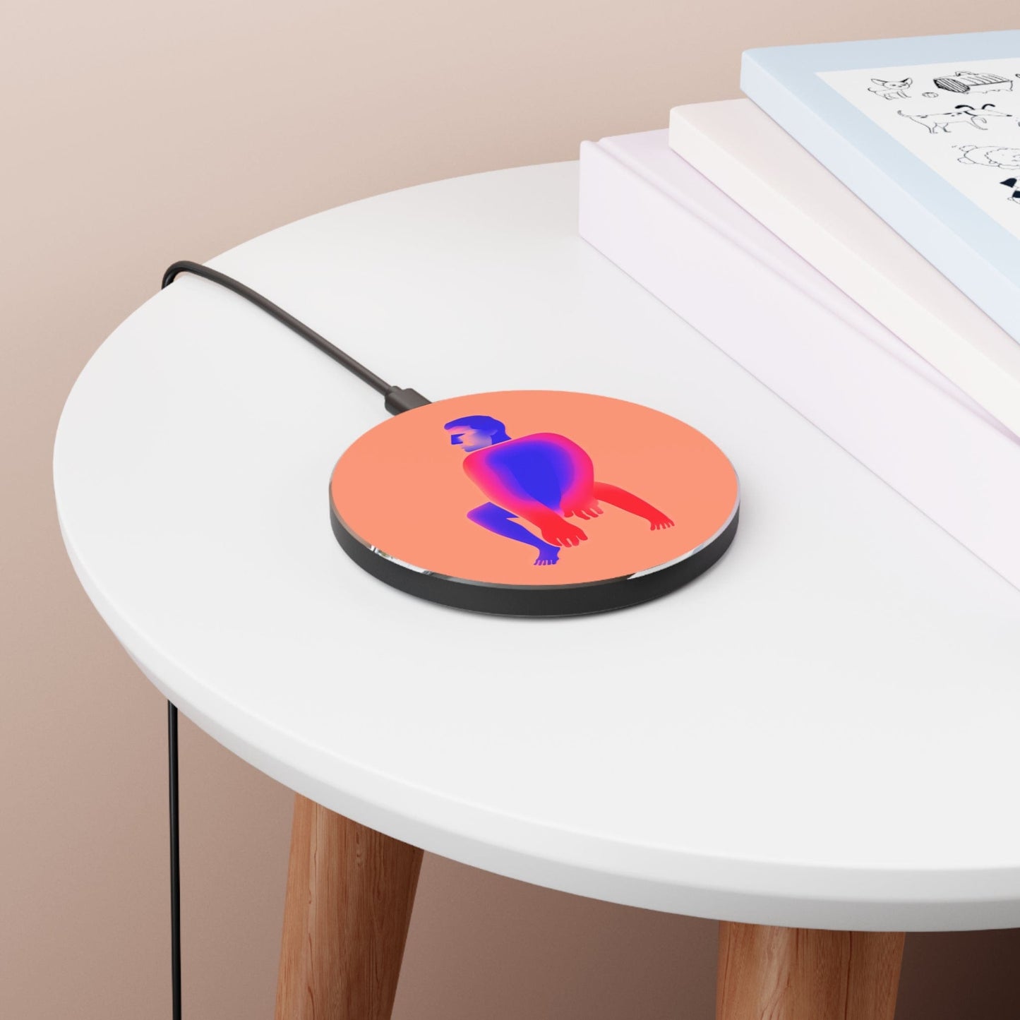 Accessories Gradient Figure Wireless Charger